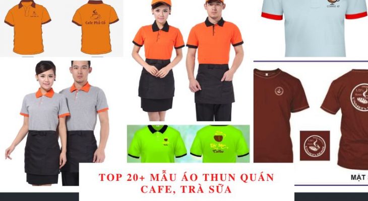 Top 20+ Mẫu Áo Thun Quán Cafe, Trà Sữa Đẹp – HOT Nhất